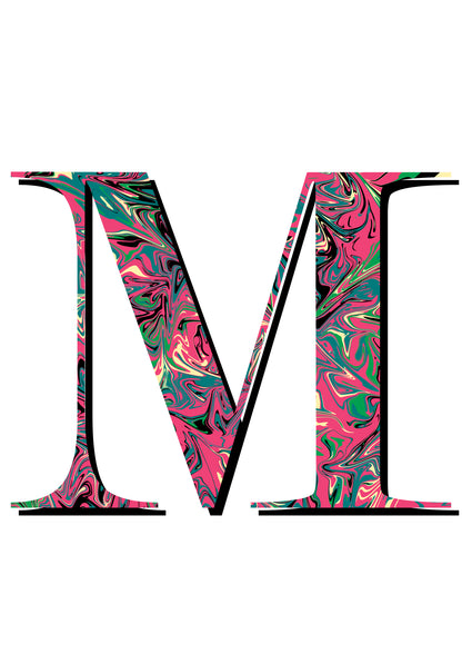 M MARBLED