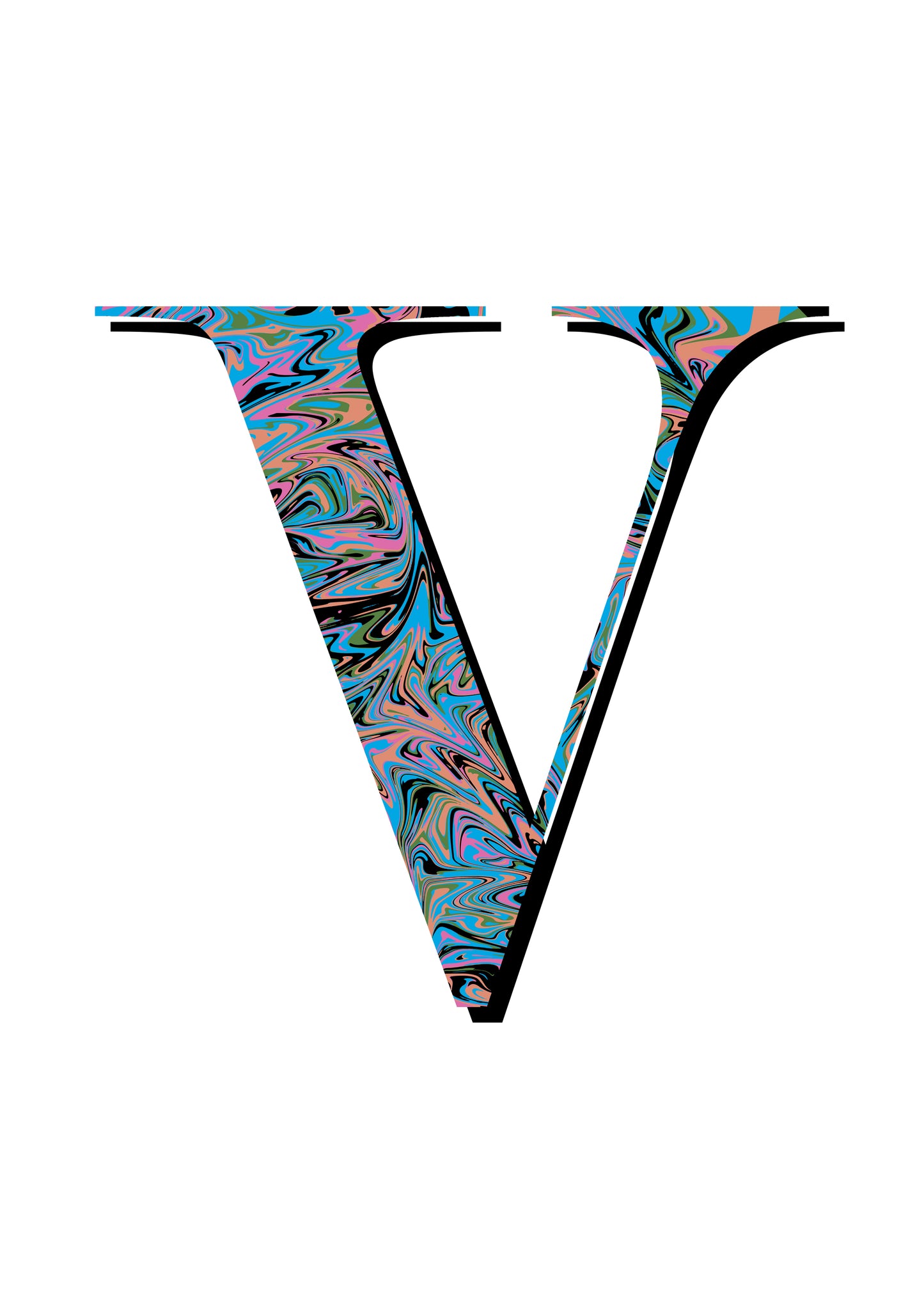 V MARBLED